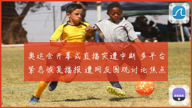 奥运会开幕式直播突遭中断 多平台紧急恢复播报 遭网友围观讨论焦点